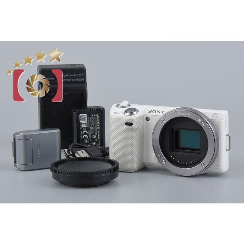 【中古】SONY ソニー α NEX-5N ホワイト デジタル一眼カメラ シャッター回数僅少 NEX 【中古】SONY ソニー α NEX-5N ホワイト デジタル一眼カメラ
