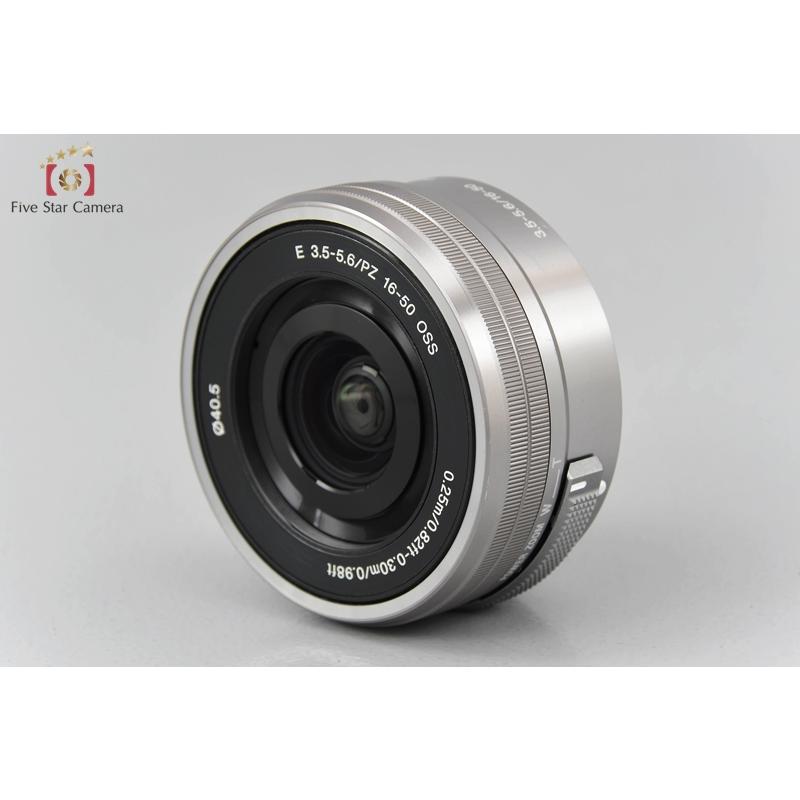 ★美品 SONY ソニー αNEX-5R パワーズームレンズキット シルバー SONY 【中古】SONY ソニー α NEX-5R パワーズームレンズキット