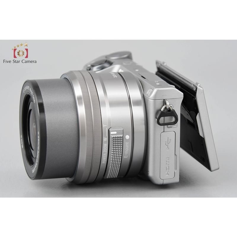 ★美品 SONY ソニー αNEX-5R パワーズームレンズキット シルバー SONY ソニー α NEX-5R パワーズームレンズキット シルバー NEX