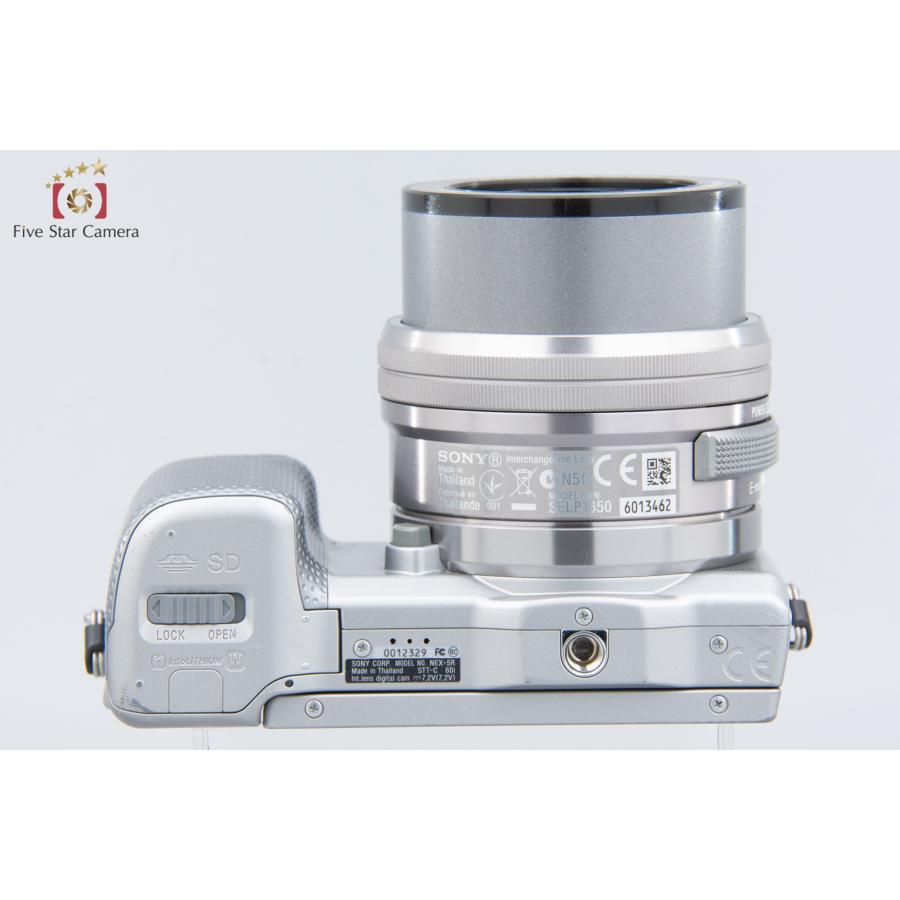 【中古】ソニー SONY ミラーレス一眼 α NEX-5R レンズキットシルバー SONY 【中古】SONY ソニー α NEX-5R パワーズームレンズキット