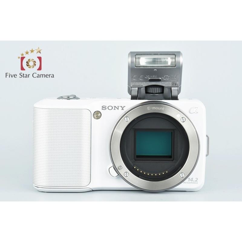 SONY 【中古】SONY ソニー α NEX-3 ズームレンズキット ホワイト