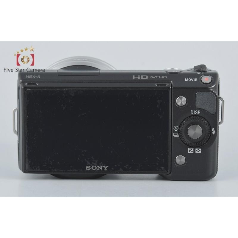 ソニー　レンズ交換式デジタルカメラNEX-5D SONY（ソニー） 【中古】SONY α NEX-5D ダブルレンズキット ブラック