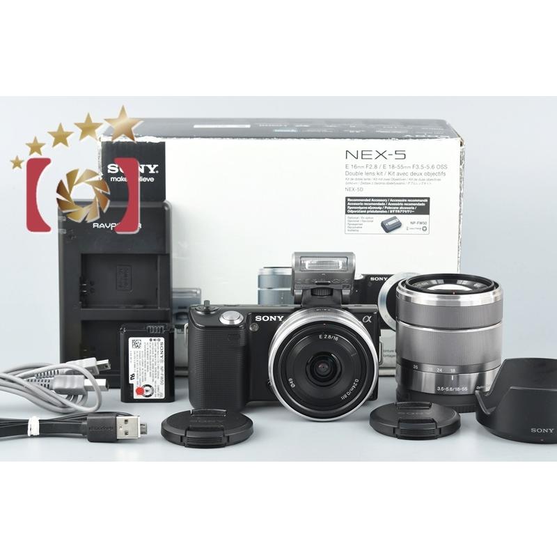 中古】SONY NEX-5D ダブルレンズキット