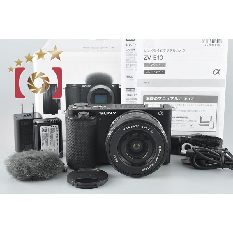 SONY 【開封未使用品】SONY ソニー α VLOGCAM ZV-E10 + E PZ 16