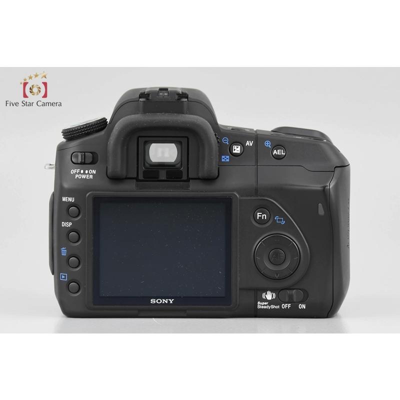 【中古】SONY ソニー α200 DSLR-A200 ダブルズームレンズキット ブラック