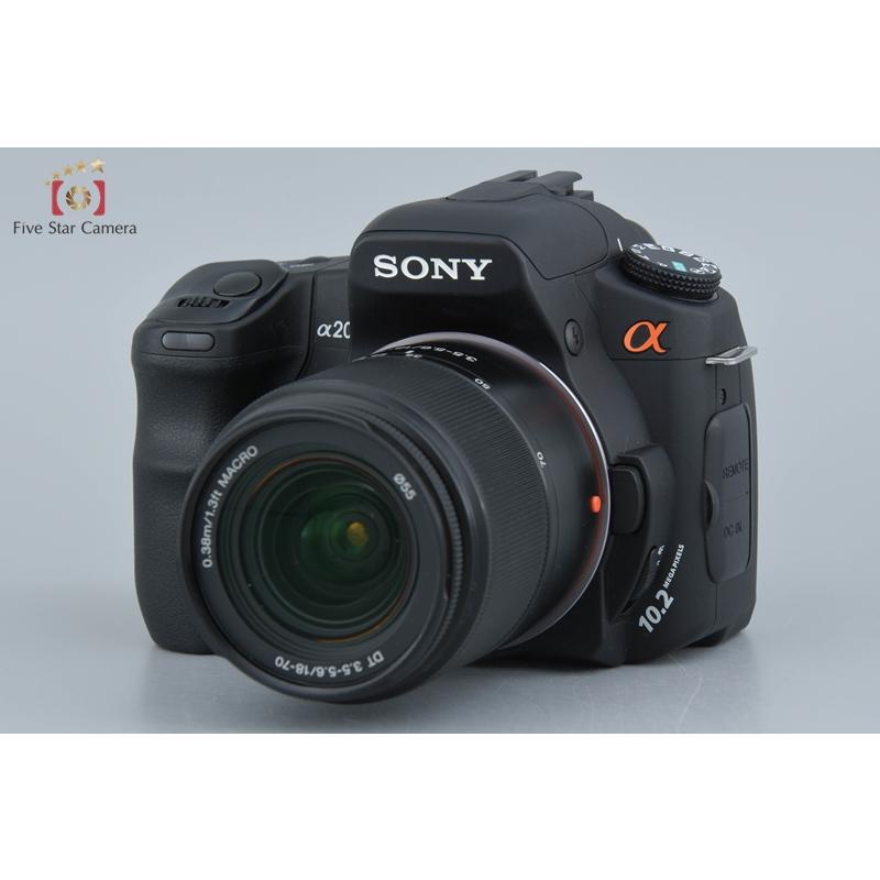 SONY 【中古】SONY ソニー α200 DSLR-A200 ダブルズームレンズ SONY 【中古】SONY ソニー α200 DSLR-A200 ダブルズームレンズ