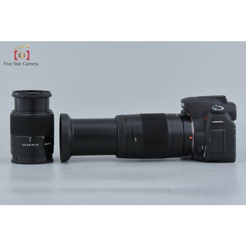 SONY 【中古】SONY ソニー α200 DSLR-A200 ダブルズームレンズ SONY 【中古】SONY ソニー α200 DSLR-A200 ダブルズームレンズ