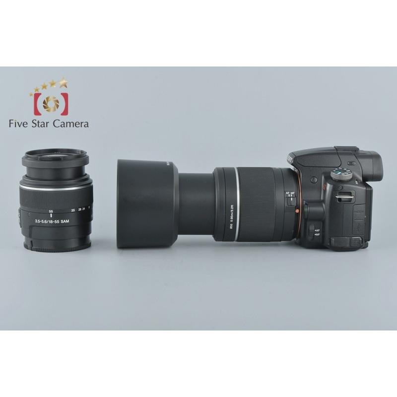 【中古】Sony α33 ダブルズームレンズキット『SLT-A33Y』 SONY（ソニー） 【中古】SONY α33 ダブルズームレンズキット SLT-A33Y