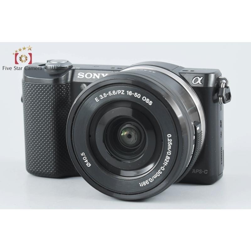 中古】SONY ソニー α5000 ILCE-5000L パワーズームレンズキット 