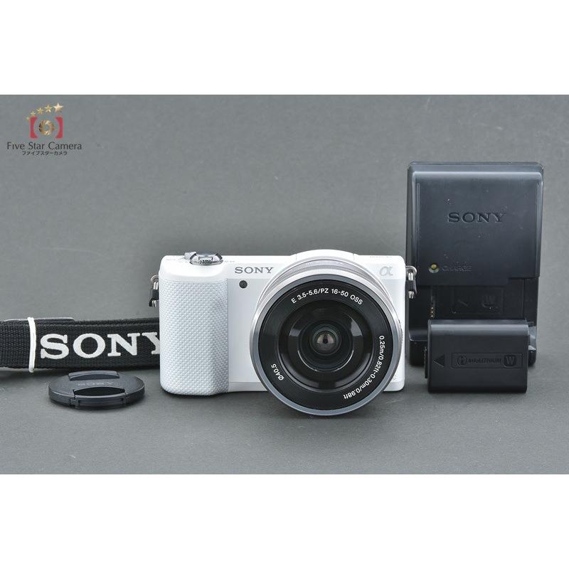 SONY 【中古】SONY ソニー α5000 ホワイト ICLE-5000 海外版 + E