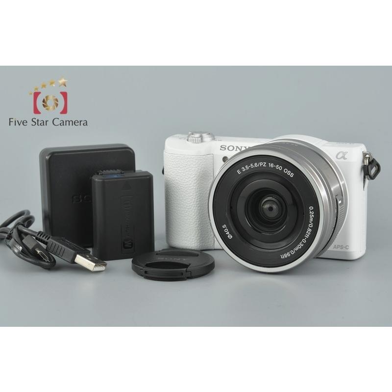 中古 Sony ソニー A5100 Ilce 5100 パワーズームレンズキット ホワイト Sony A5100 1650 1223 中古カメラのファイブスターカメラ 通販 Yahoo ショッピング