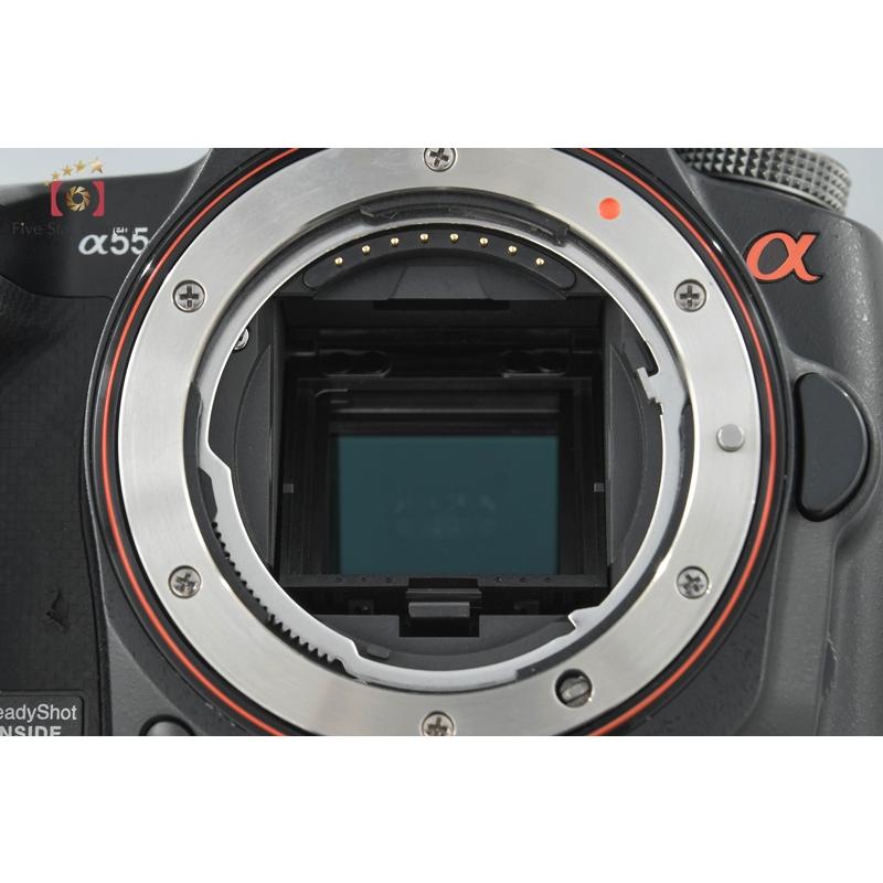 SONY 【中古】SONY ソニー α55 SLT-A55V デジタル一眼レフカメラ SONY 【中古】SONY ソニー α55 SLT-A55V デジタル一眼レフカメラ