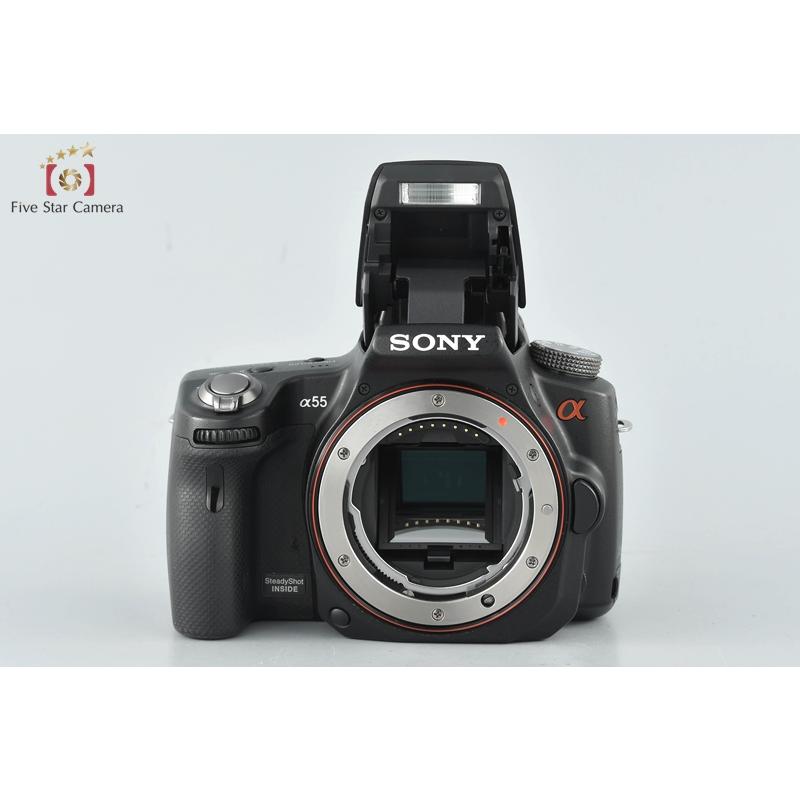SONY 【中古】SONY ソニー α55 SLT-A55V デジタル一眼レフカメラ SONY 【中古】SONY ソニー α55 SLT-A55V デジタル一眼レフカメラ