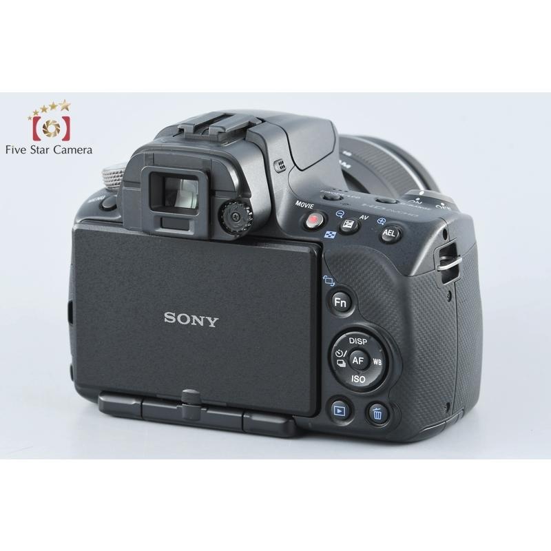 【中古】SONY ソニー α55 ダブルズームレンズキット SLT-A55V 元箱付｜five-star-camera｜03