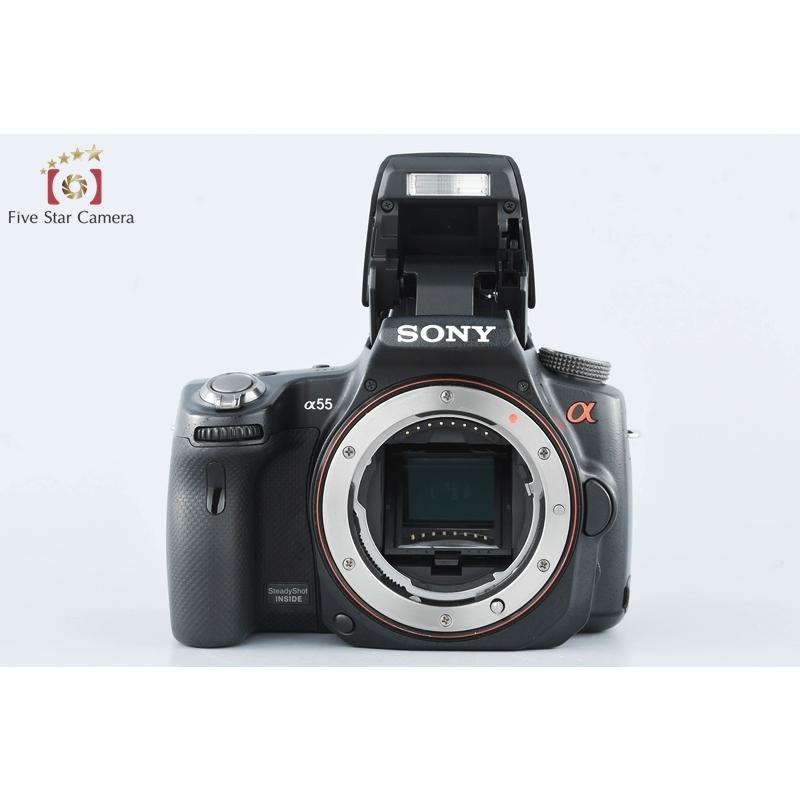 SONY - ソニー α55 ダブルズームレンズキット ミラーレス一眼カメラ（中古・難あり） Amazon | SONY デジタル一眼レフ α55(ダブルズームレンズキット