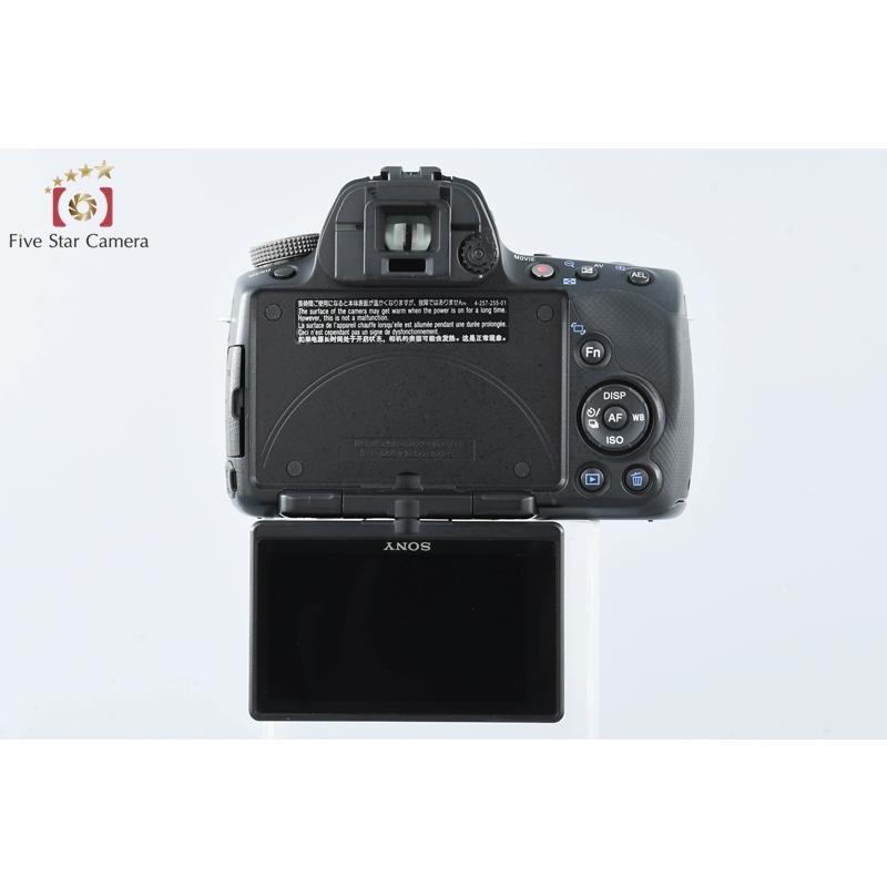 SONY 【中古】SONY ソニー α55 ダブルズームレンズキット SLT-A55V 元 