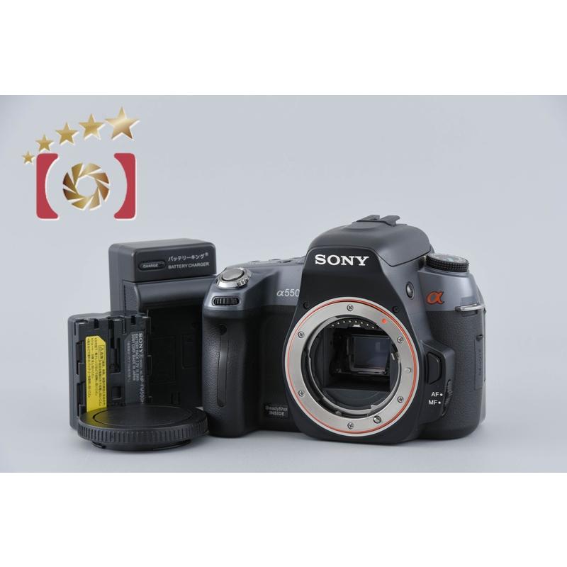 【中古】SONY ソニー α550 DSLR-A550 デジタル一眼レフカメラ SONY（ソニー） 【中古】SONY α550 DSLR-A550 デジタル一眼レフカメラ