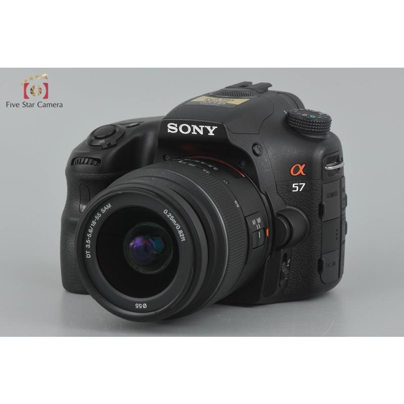 SONY α57 デジタル一眼レフカメラ SIGMAレンズ付き