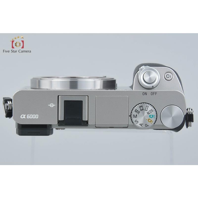 SONY 【中古】SONY ソニー α6000 ILCE-6000 シルバー ミラーレス一眼 