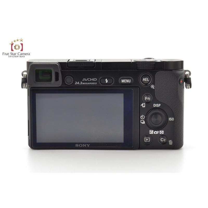 中古】SONY ソニー α6000 ILCE-6000L パワーズームレンズキット 人気の雑貨 SONY ILCE-6000L-B ミラーレス a6000 デジタルカメラ