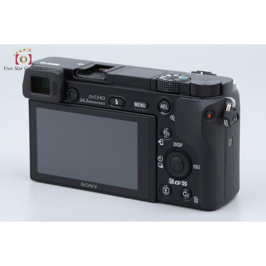 SONY（ソニー） 【中古】SONY α 6000 ILCE6000 ブラック ミラーレス一眼カメラ シャッター回数僅少 元箱付き : 中古 ...
