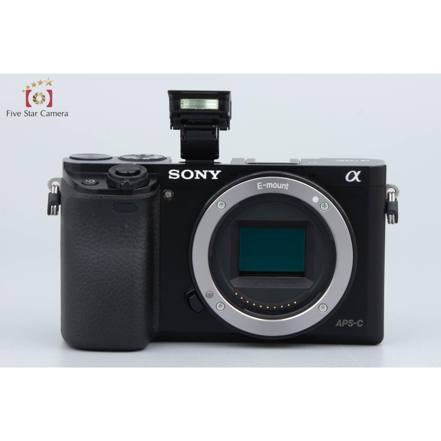 SONY（ソニー） 【中古】SONY α 6000 ILCE6000 ブラック ミラーレス一眼カメラ シャッター回数僅少 元箱付き : 中古 ...