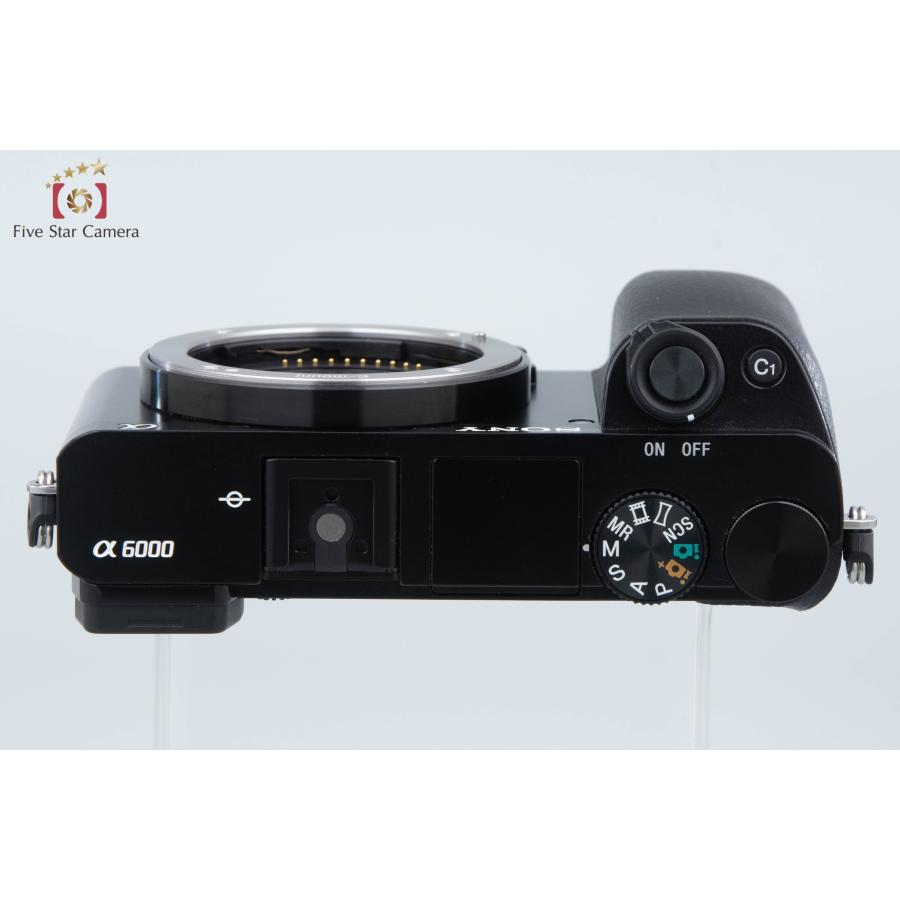 SONY（ソニー） 【中古】SONY α 6000 ILCE6000 ブラック ミラーレス一眼カメラ シャッター回数僅少 元箱付き : 中古 ...