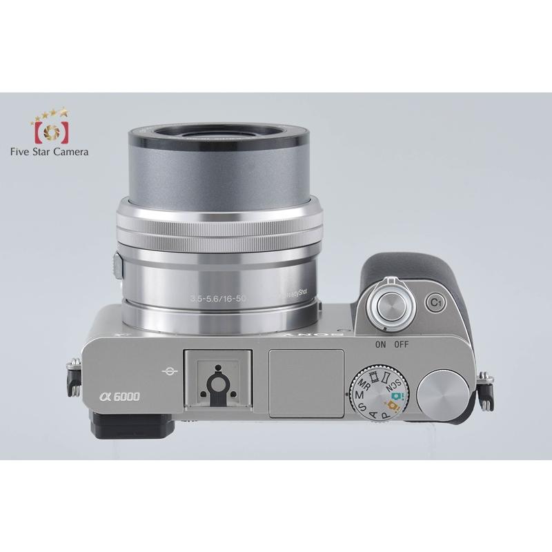 SONY 【中古】SONY ソニー α6000 ILCE-6000 シルバー パワー