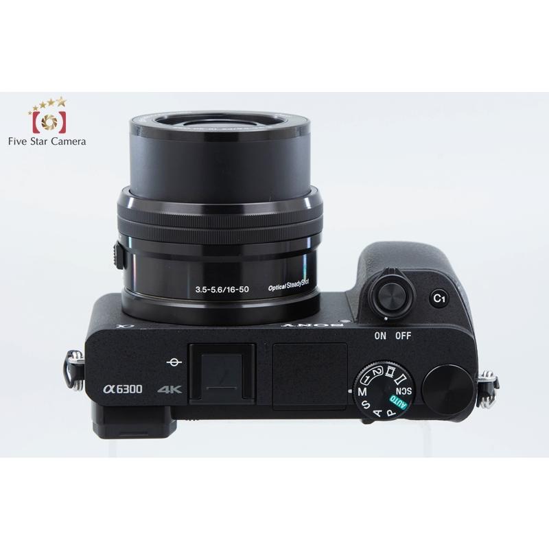 【美品】SONY α6300 本体•キットレンズ2つ付きシャッター回数4412回 SONY（ソニー） 【中古】SONY α6300 ILCE-6300L パワーズームレンズ