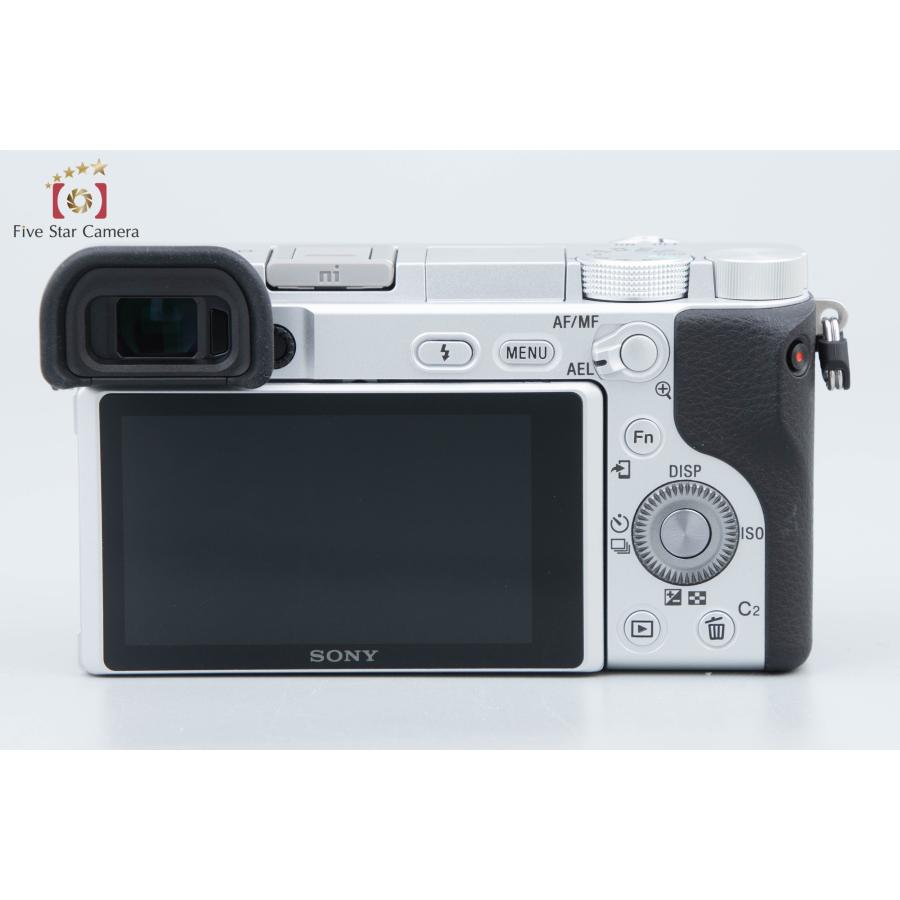 【中古】SONY ソニー α6400 ILCE-6400 シルバー ミラーレス一眼カメラ シャッター回数僅少｜five-star-camera｜05