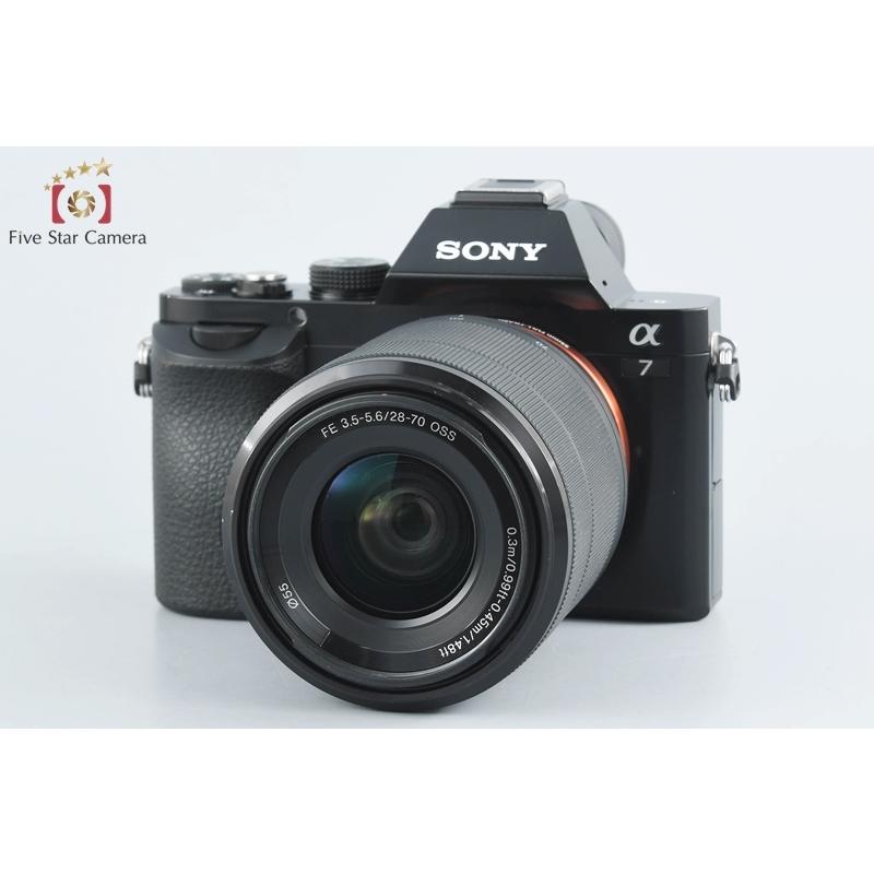 SONY 【中古】SONY ソニー α7 ILCE-7 ズームレンズキット : 中古 SONY 【中古】SONY ソニー α7 ILCE-7 ズームレンズキット : 中古