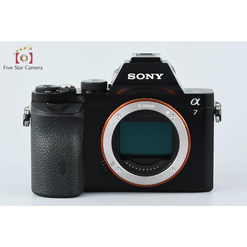 SONY α7 標準ズームレンズキット【ILCE-7】 SONY 【中古】SONY ソニー α7 ILCE-7 ズームレンズキット 元箱付