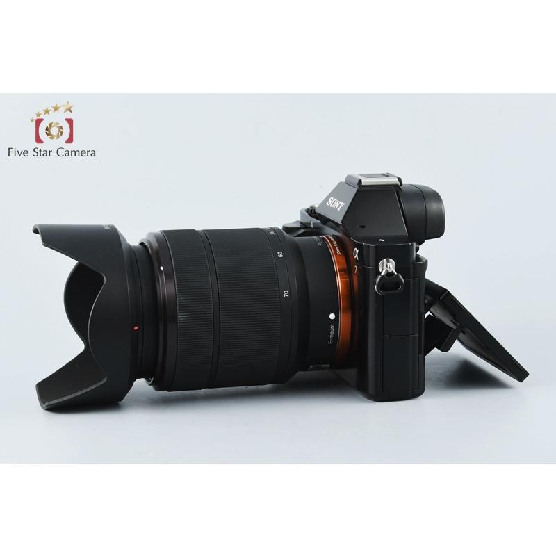 SONY 【中古】SONY ソニー α7 ILCE-7 ズームレンズキット 元箱付