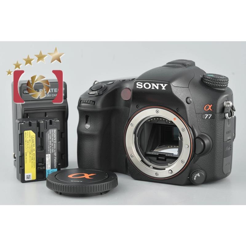 SONY（ソニー） 【中古】SONY α77 SLT-A77V デジタル一眼カメラ : 中古