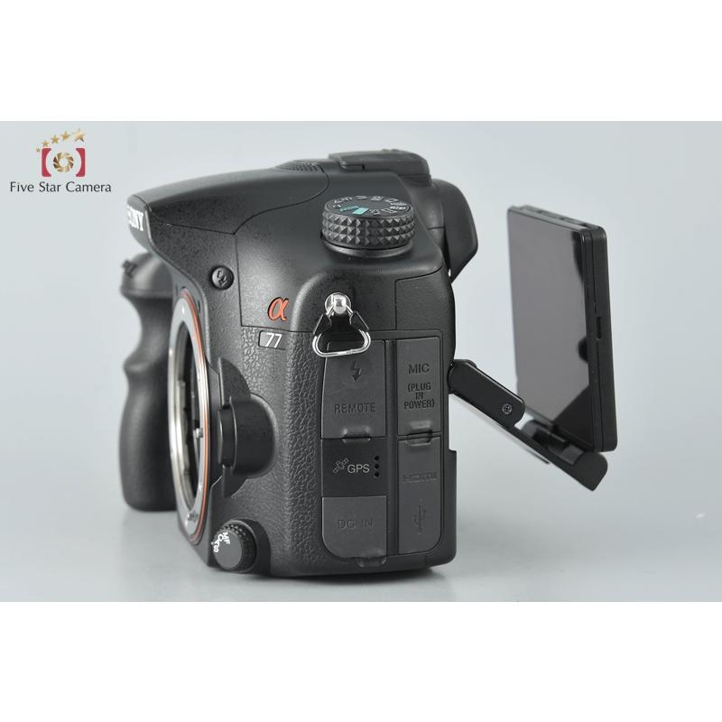 SONY（ソニー） 【中古】SONY α77 SLT-A77V デジタル一眼カメラ : 中古