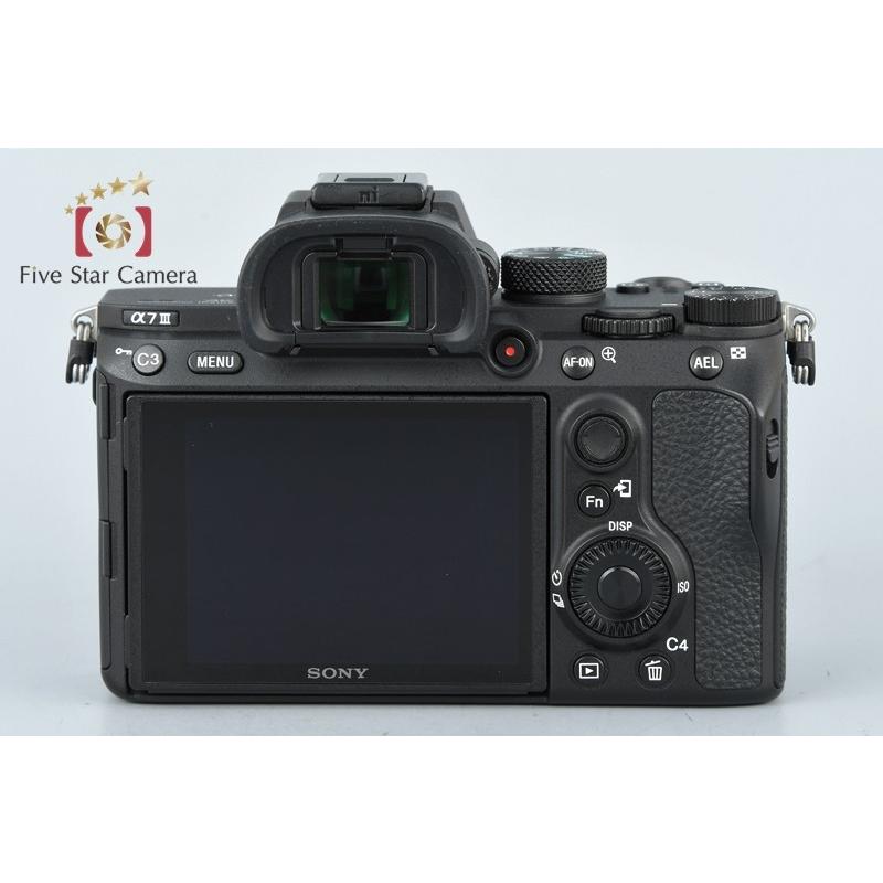 SONY（ソニー） 【中古】SONY α7III ILCE-7M3 ブラック ミラーレス一眼