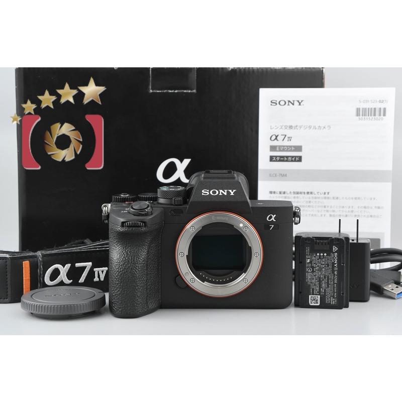 SONY 【中古】SONY ソニー α7IV ILCE-7M4 ミラーレス一眼カメラ SONY 【中古】SONY ソニー α7IV ILCE-7M4 ミラーレス一眼カメラ