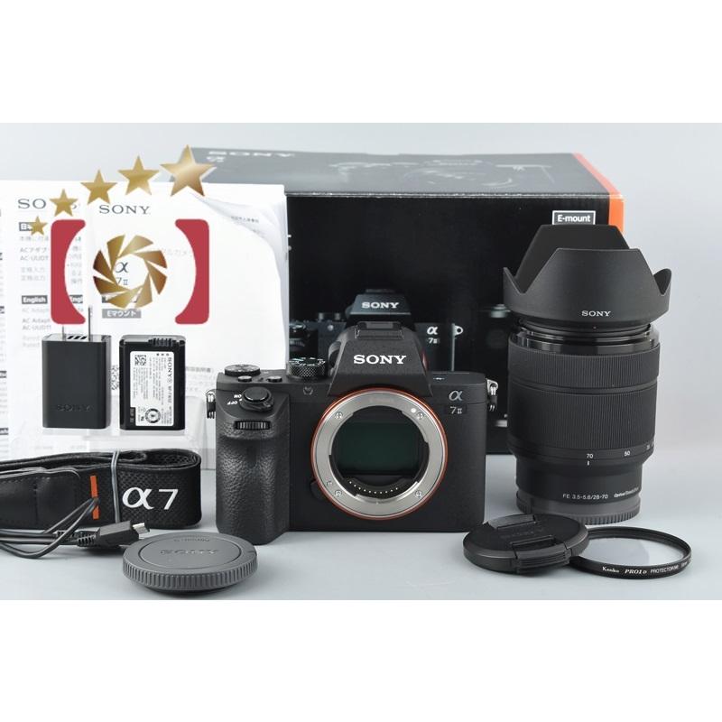 【中古】SONY ソニー α7II ILCE-7M2K ズームレンズキット シャッター回数僅少 :  sony-a7ll-ilce7m2-fe-287035560-ss-sel2870-3076091-0330- : 中古カメラのファイブスターカメラ  - 通販 - Yahoo!ショッピング