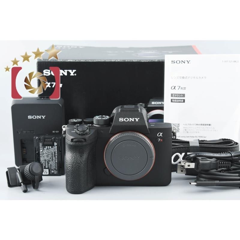 SONY 【中古】SONY ソニー α7RIV ILCE-7RM4 ミラーレス一眼