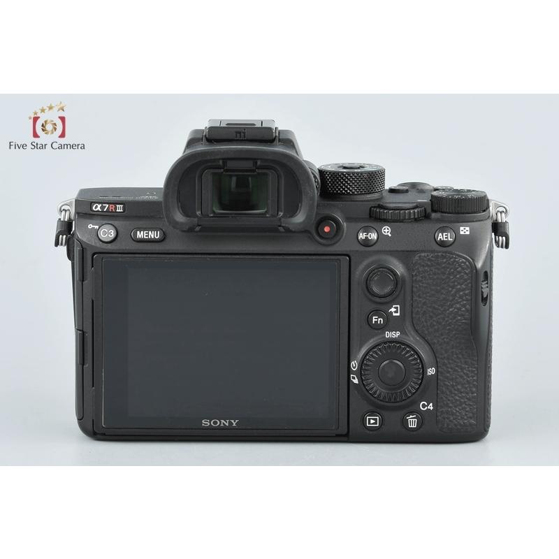 SONY ソニー α7Riii ボディ ILCE-7RM3 中古 α7 ソニー SONY α7R3 ILCE-7RM3 ボディ ミラーレス一眼 カメラ 中古
