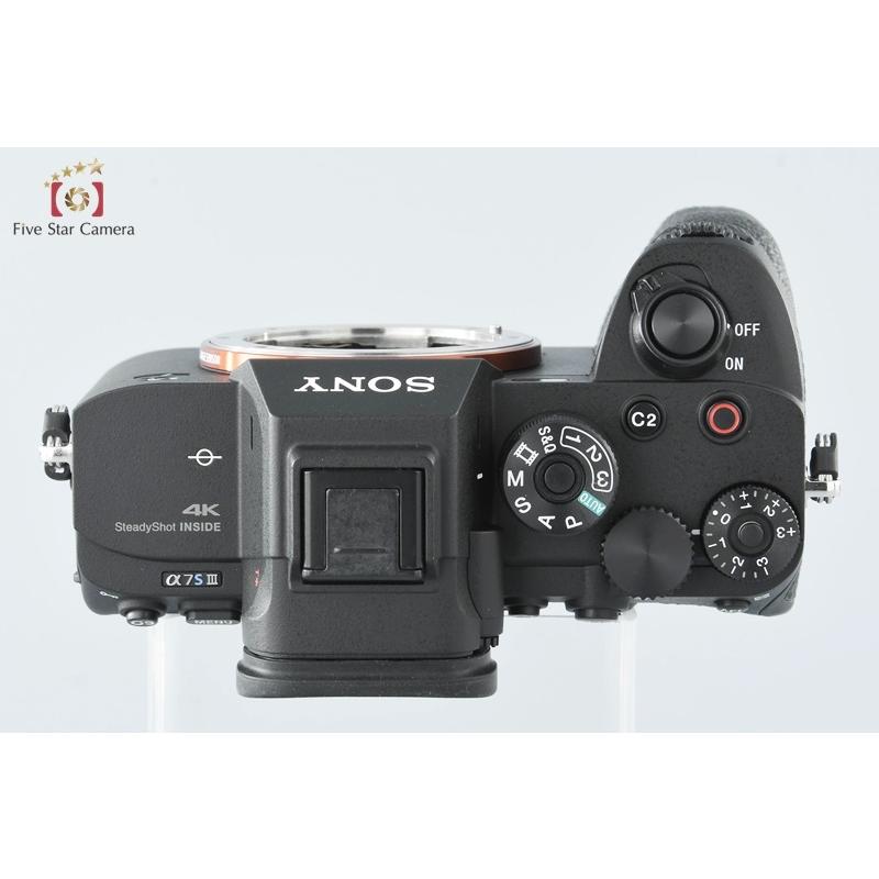 SONY 【中古】SONY ソニー α7SIII ILCE-7SM3 ミラーレス一眼 SONY 【中古】SONY ソニー α7SIII ILCE-7SM3 ミラーレス一眼