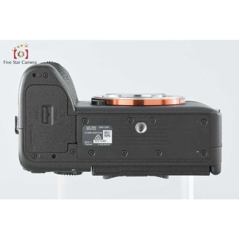 SONY 【中古】SONY ソニー α7SIII ILCE-7SM3 ミラーレス一眼 SONY 【中古】SONY ソニー α7SIII ILCE-7SM3 ミラーレス一眼