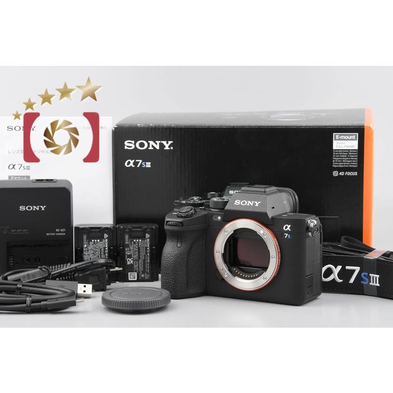 SONY 【中古】SONY ソニー α7SIII ILCE-7SM3 ミラーレス一眼カメラ 元 