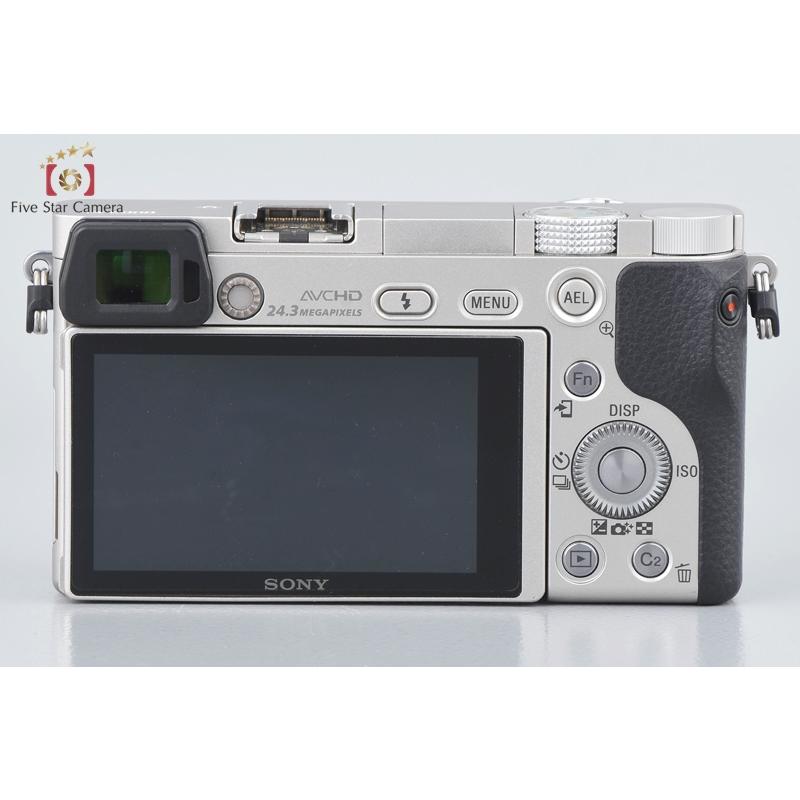 SONY（ソニー） 【中古】SONY α6000 ILCE-6000 シルバー ミラーレス一眼カメラ : 中古カメラのファイブスターカメラ ...