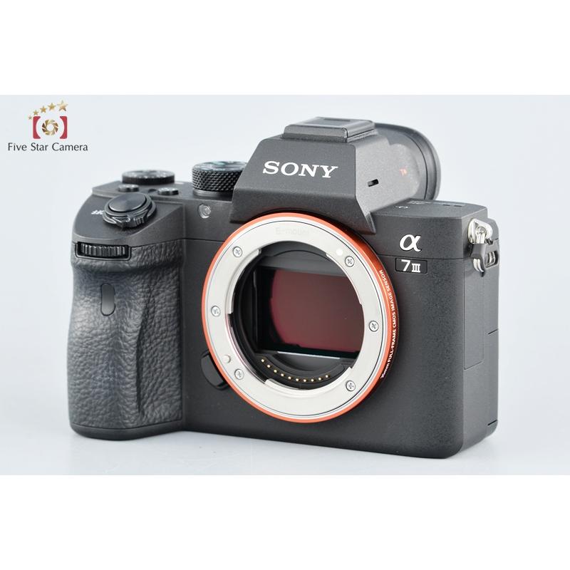 SONY（ソニー） 【中古】SONY α7III ILCE-7M3 ブラック ミラーレス一眼