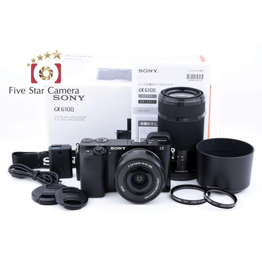 SONY 【中古】SONY ソニー α6100 ILCE-6100Y ダブルズームレンズ SONY 【中古】SONY ソニー α6100 ILCE-6100Y ダブルズームレンズ