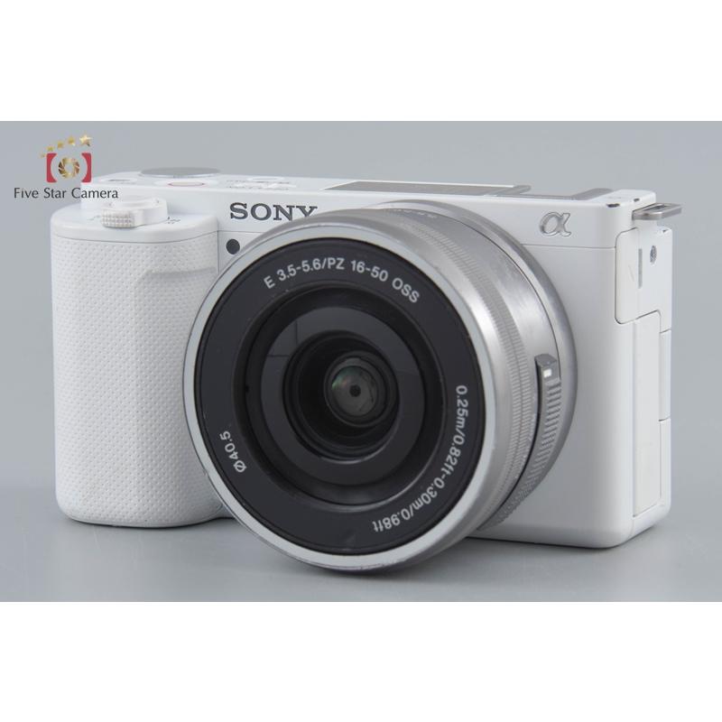 Sony ZV-E10 中古 SONY ZV-E10 ホワイト – ねりま中古カメラきつね堂