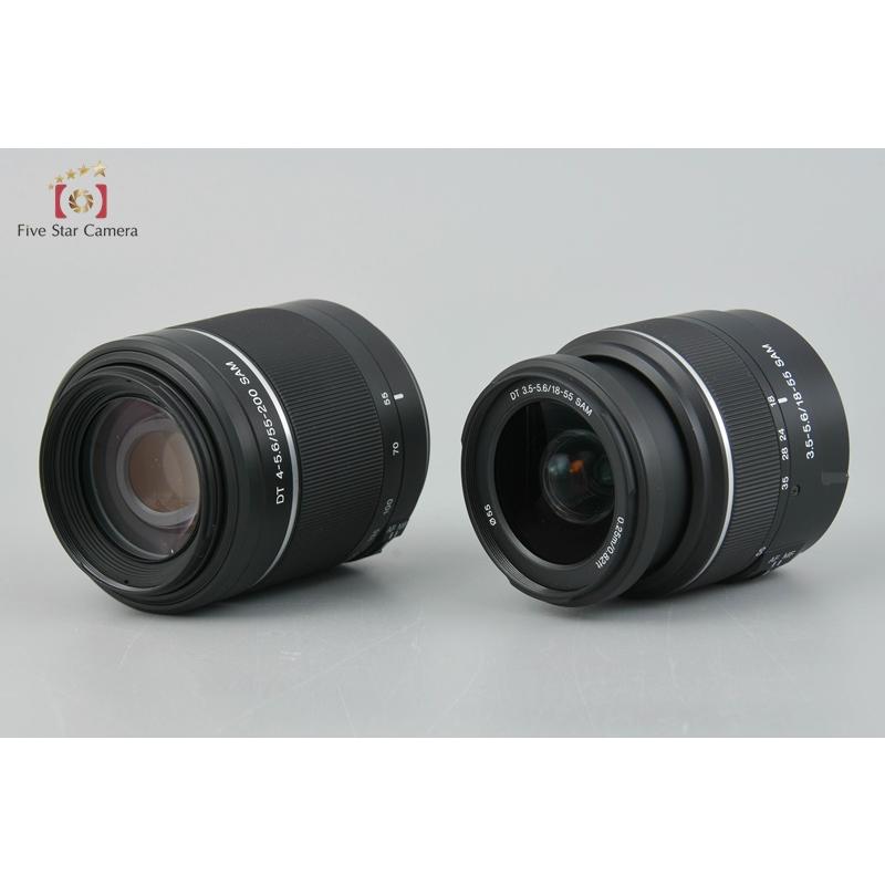 SONY 【中古】SONY ソニー α55 ダブルズームレンズキット SLT SONY 【中古】SONY ソニー α55 ダブルズームレンズキット SLT