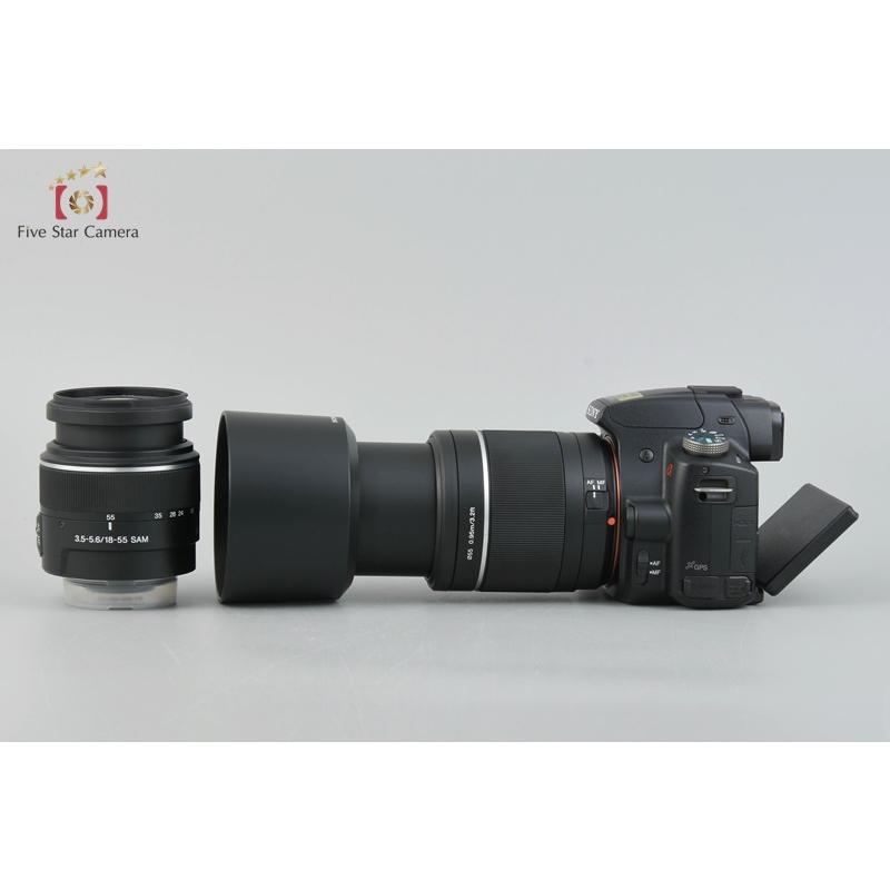 SONY 【中古】SONY ソニー α55 ダブルズームレンズキット SLT SONY 【中古】SONY ソニー α55 ダブルズームレンズキット SLT