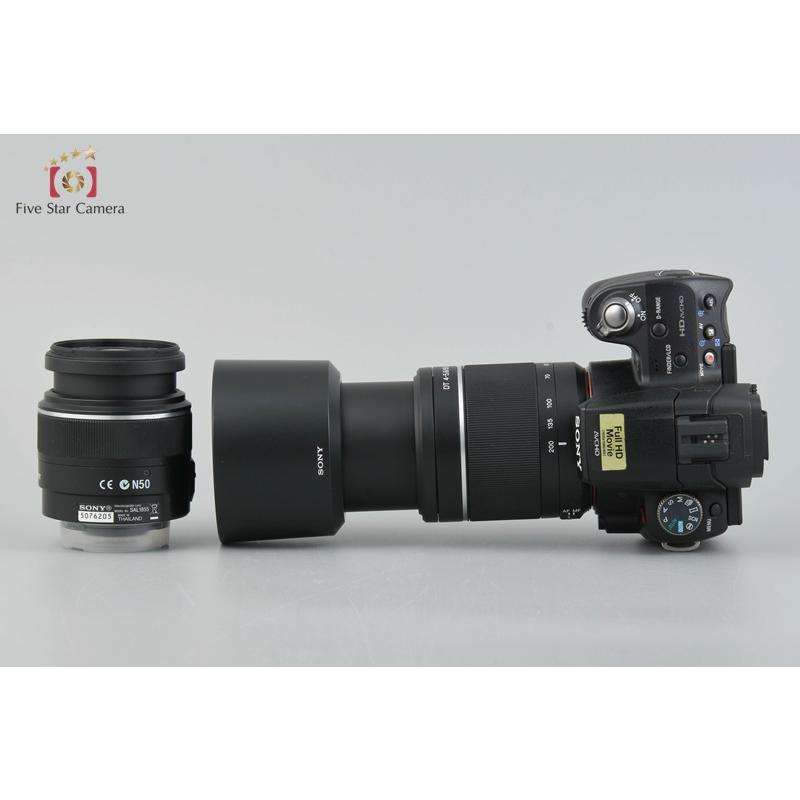 SONY 【中古】SONY ソニー α55 ダブルズームレンズキット SLT SONY 【中古】SONY ソニー α55 ダブルズームレンズキット SLT